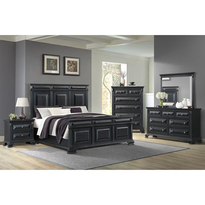 Elements International Bridgestone B-10980-8-QB Queen Panel Bed IMAGE 3