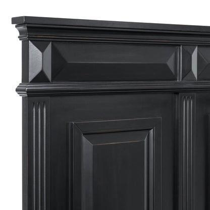 Elements International Bridgestone B-10980-8-QB Queen Panel Bed IMAGE 5