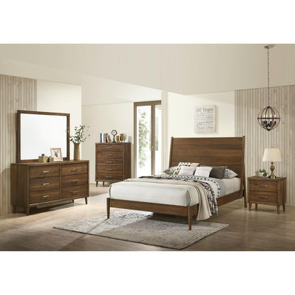  Elements International Malibu MC400QB Queen Panel Bed IMAGE 3