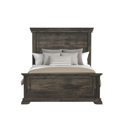  Elements International Park Ridge B-13130-8-QB Queen Panel Bed IMAGE 2