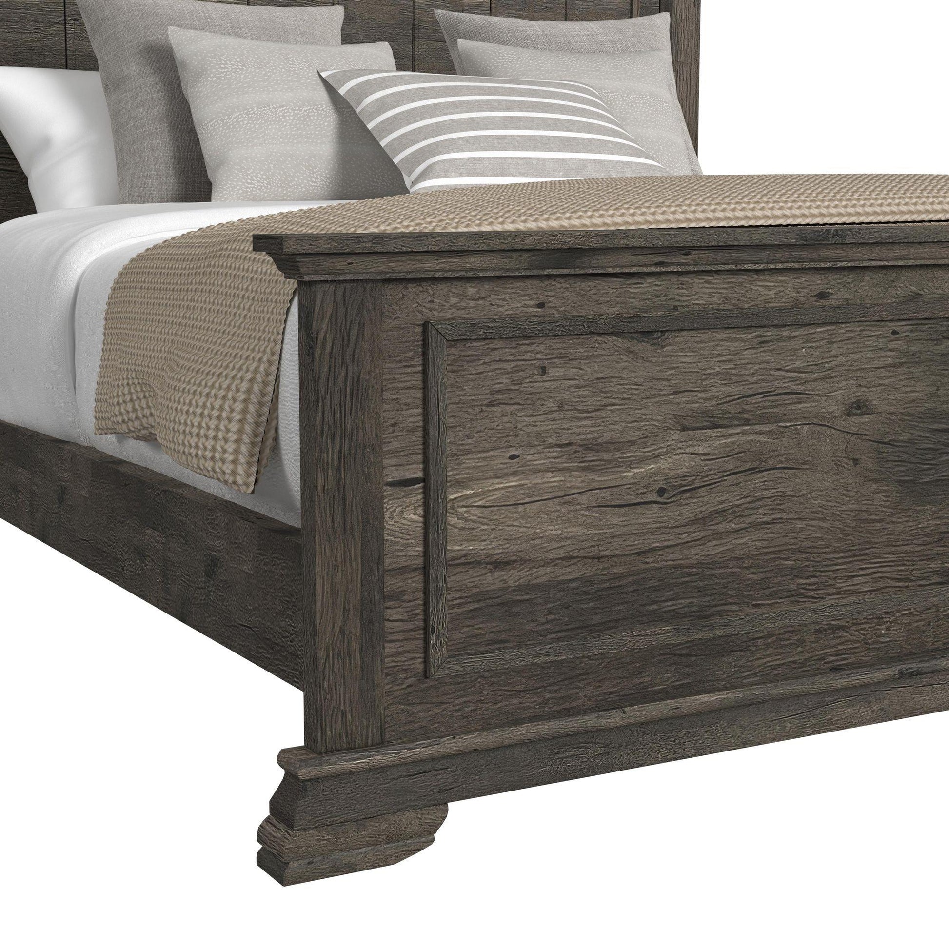  Elements International Park Ridge B-13130-8-QB Queen Panel Bed IMAGE 5