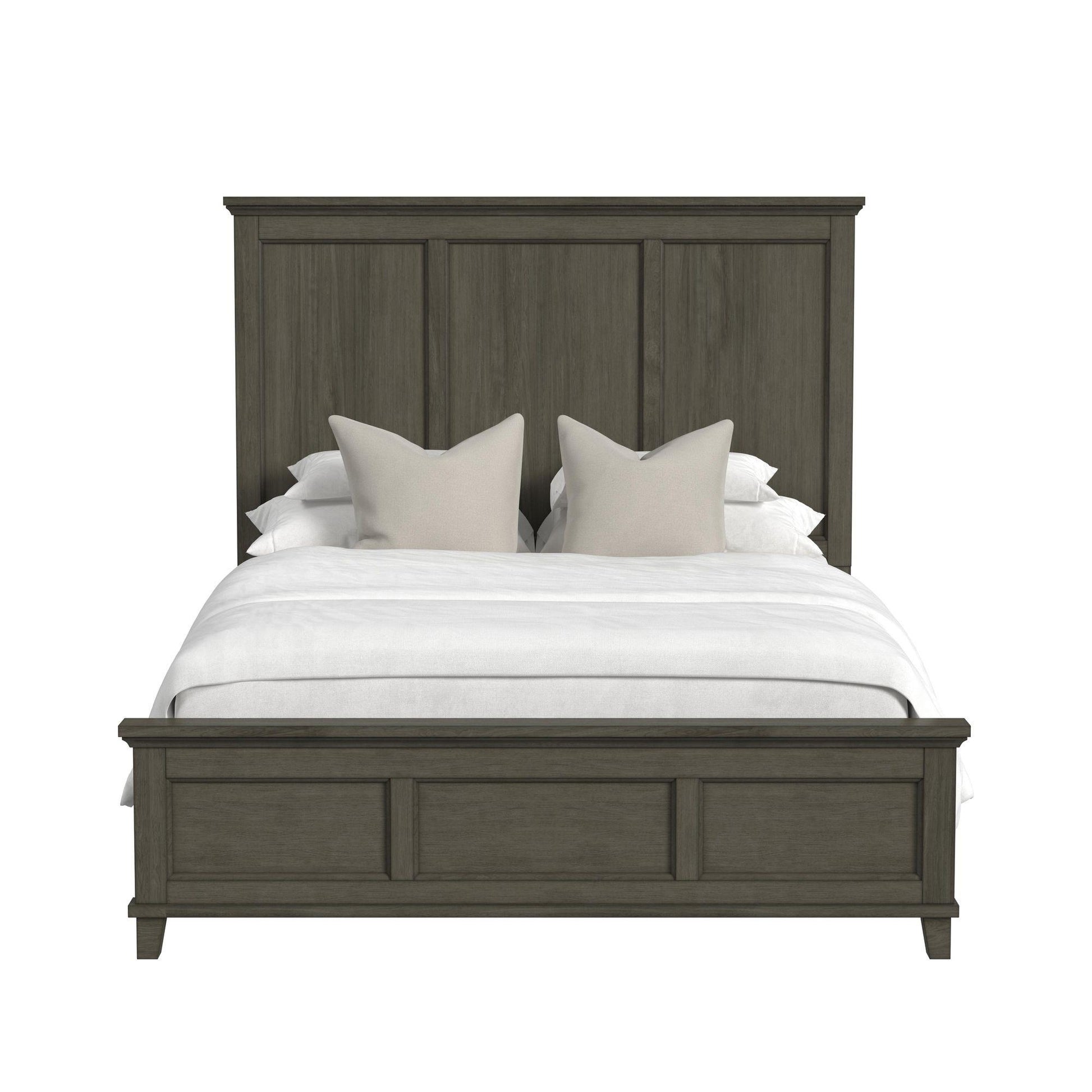  Elements International Canterbury B-13030-3-QB Queen Panel Bed IMAGE 2