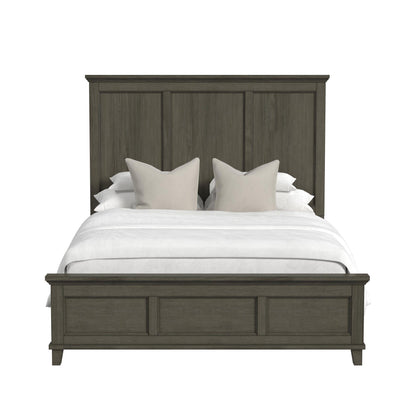  Elements International Canterbury B-13030-3-QB Queen Panel Bed IMAGE 2