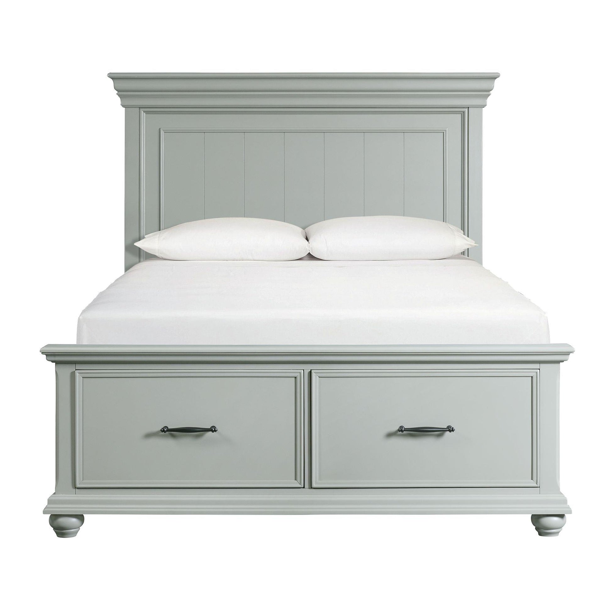  Elements International Slater SR350QB Queen Platform Storage Bed IMAGE 2
