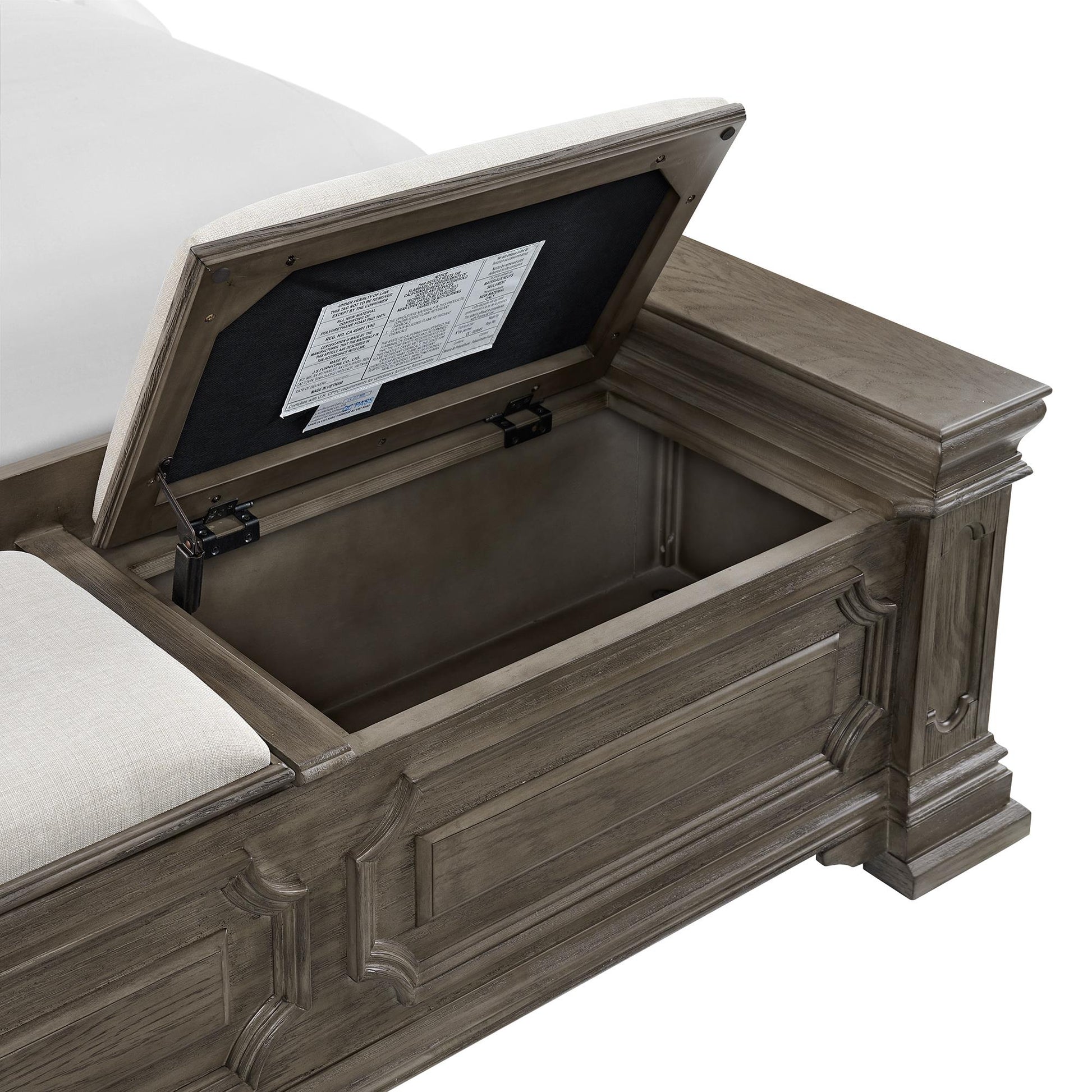  Elements International Kings Court B.10315.QSB Queen Storage Bed IMAGE 8