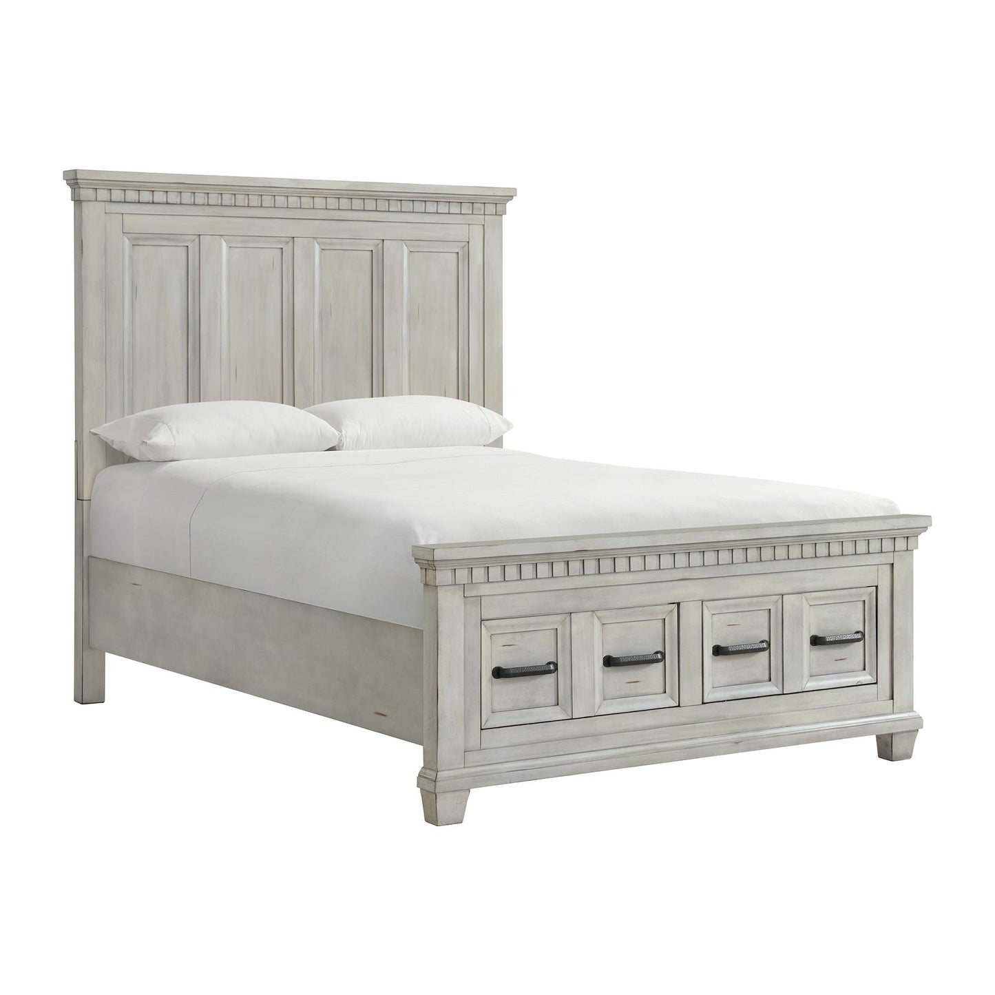  Elements International McCoy B-10530-7-QSB Queen Storage Bed IMAGE 1