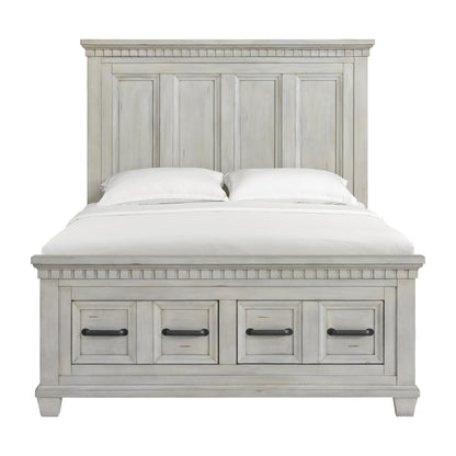  Elements International McCoy B-10530-7-QSB Queen Storage Bed IMAGE 2