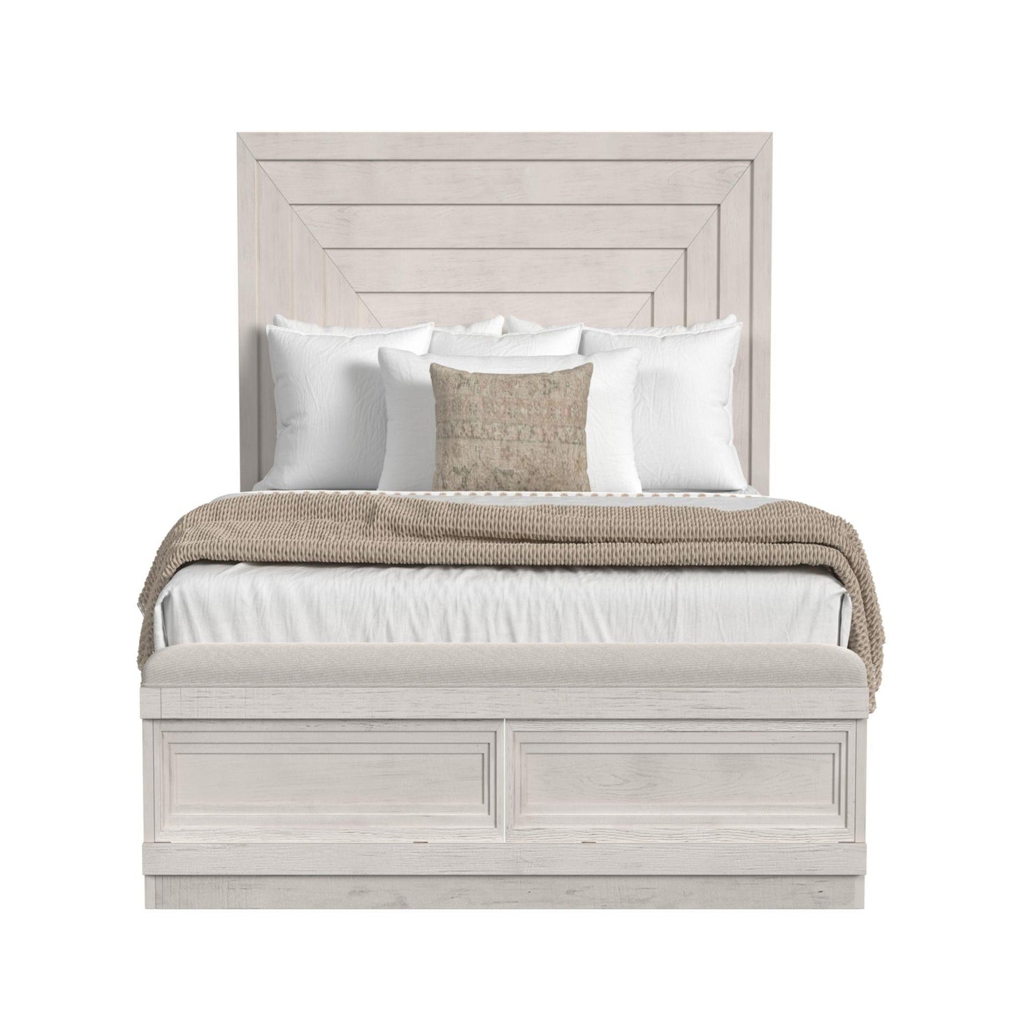  Elements International Avalanche B-11600-7-QSB Queen Storage Bed IMAGE 2