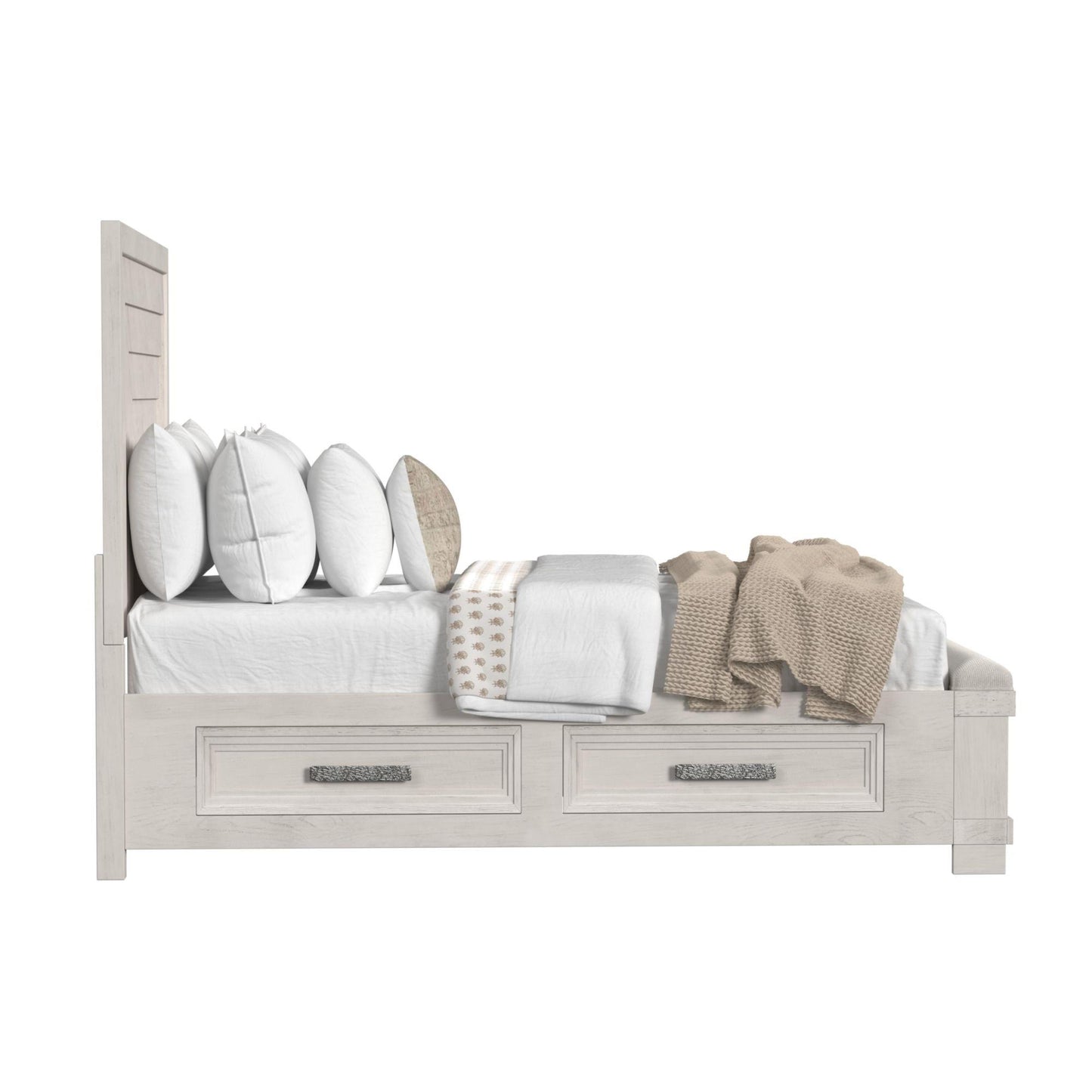  Elements International Avalanche B-11600-7-QSB Queen Storage Bed IMAGE 3