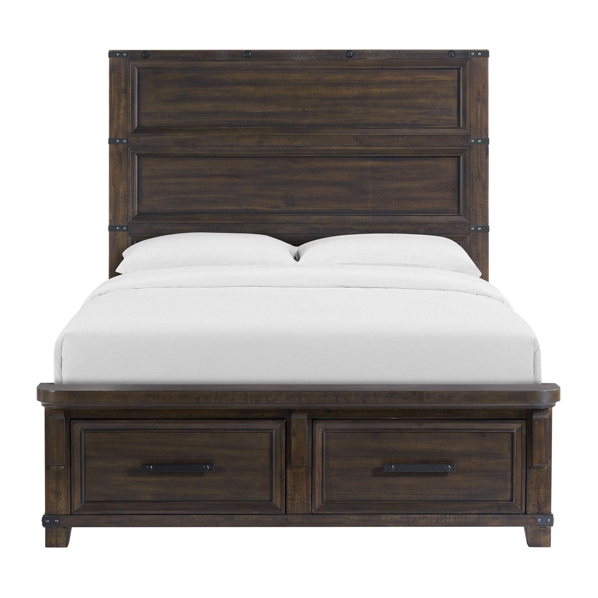  Elements International Colorado City B-13010-8-QSB Queen Storage Bed IMAGE 2