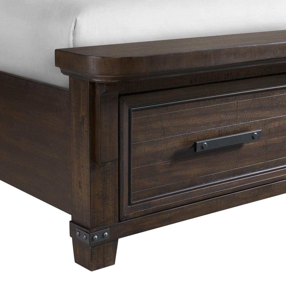  Elements International Colorado City B-13010-8-QSB Queen Storage Bed IMAGE 8