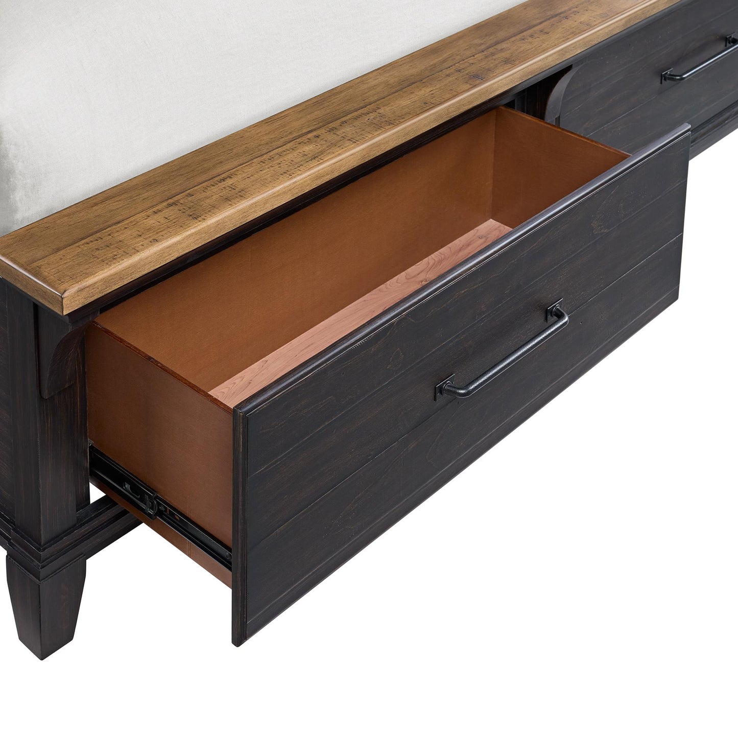  Elements International Montrose B-16670-5-QSB Queen Storage Bed IMAGE 6