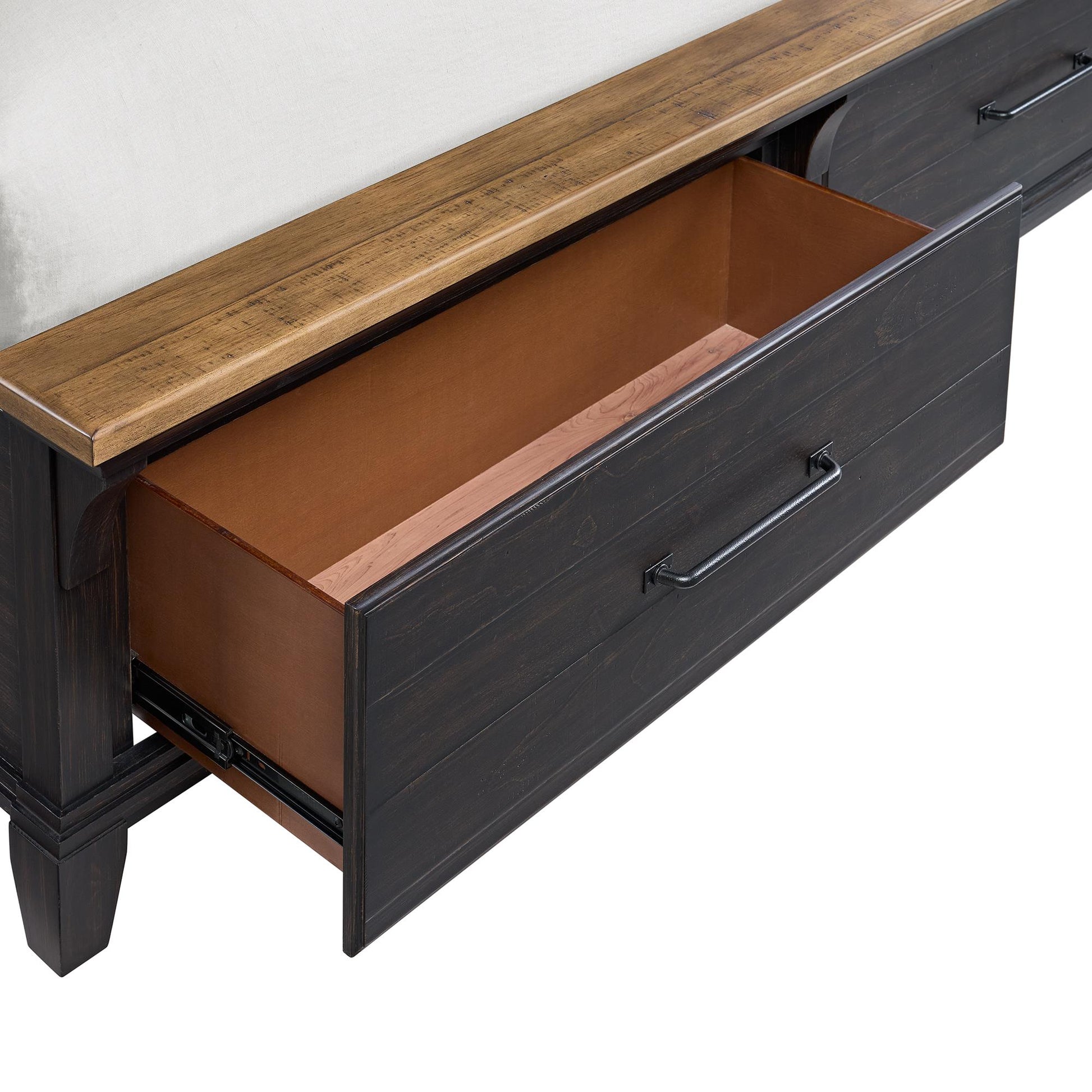  Elements International Montrose B-16670-5-QSB Queen Storage Bed IMAGE 6