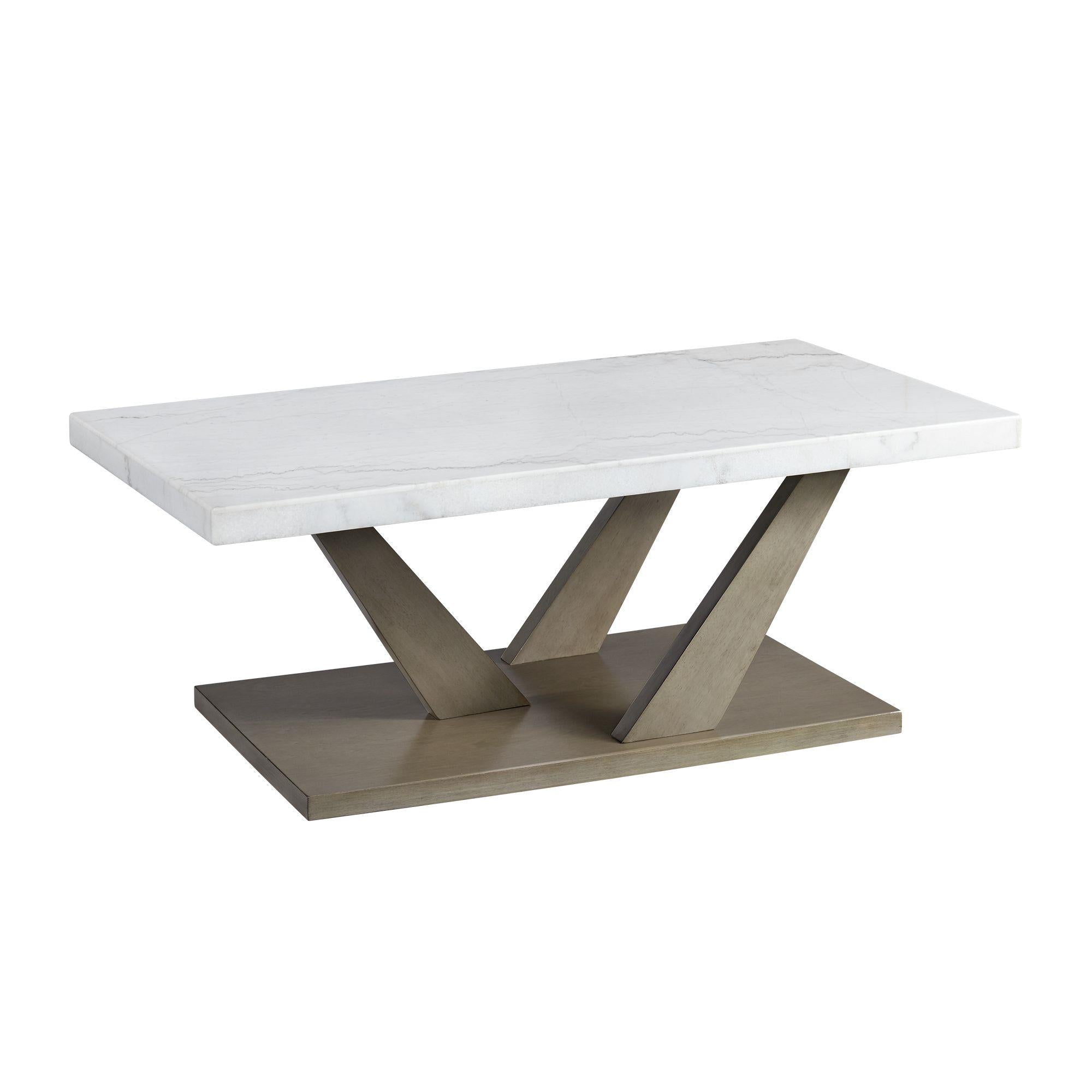  Elements International Greta T.6850.CT Rectangular Coffee Table IMAGE 1