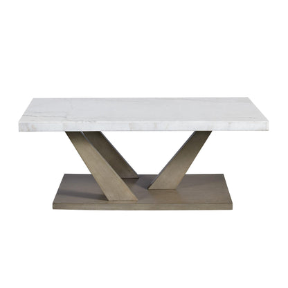  Elements International Greta T.6850.CT Rectangular Coffee Table IMAGE 2