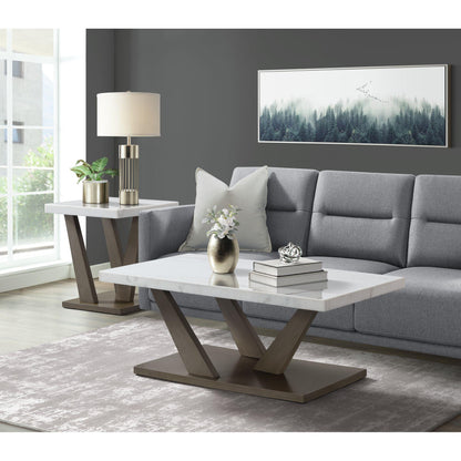  Elements International Greta T.6850.CT Rectangular Coffee Table IMAGE 4