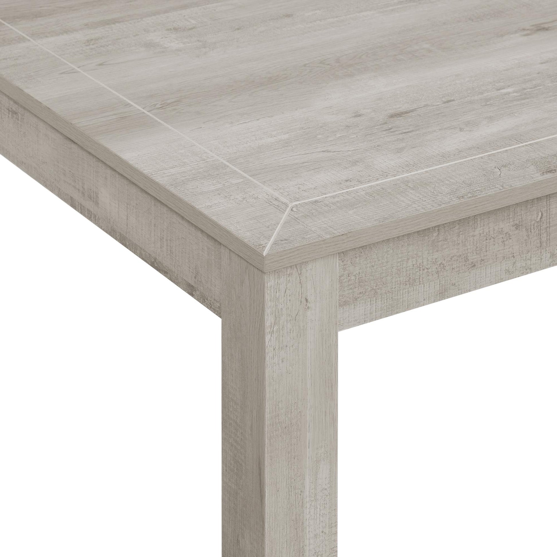  Elements International Eleanor D-6460-3-DT Rectangular Dining Table IMAGE 4