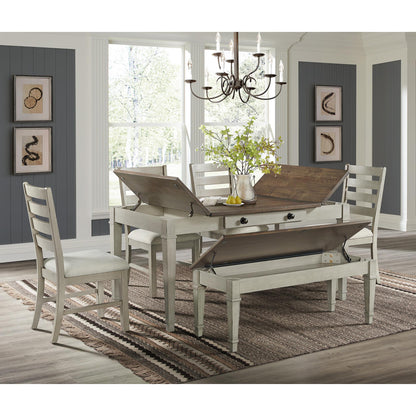 Elements International Farmington D-9890-7-DT Rectangular Dining Table IMAGE 8