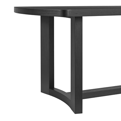  Elements International Portland D-1710-8-DT2 Rectangular Dining Table IMAGE 10
