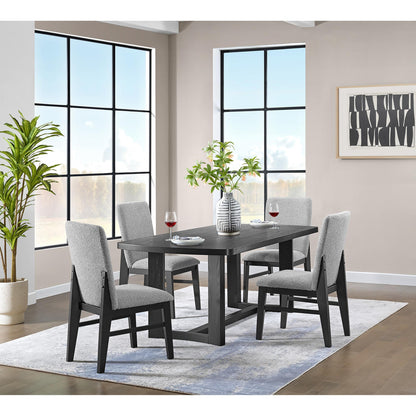 Elements International Portland D-1710-8-DT2 Rectangular Dining Table IMAGE 3