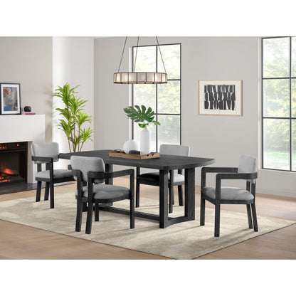  Elements International Portland D-1710-8-DT2 Rectangular Dining Table IMAGE 5
