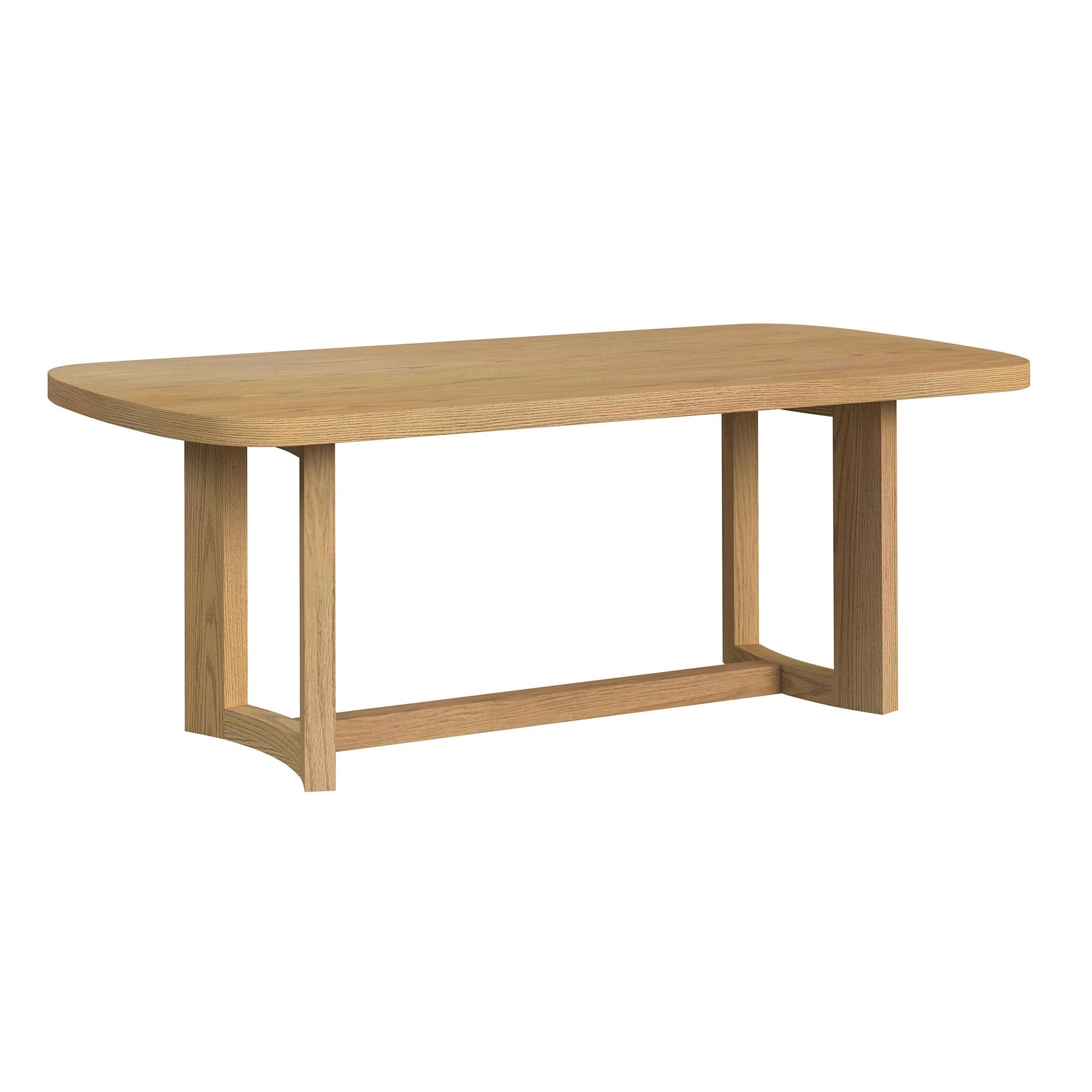  Elements International Portland D-1710-5-DT2 Rectangular Dining Table IMAGE 1