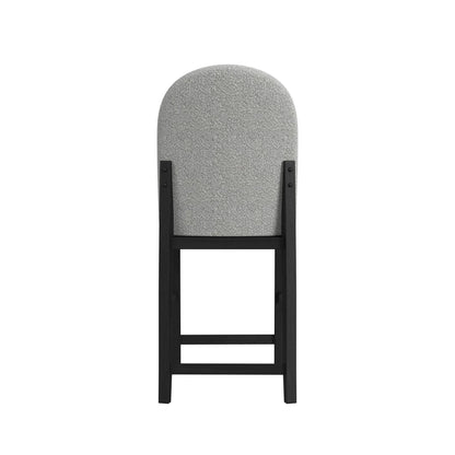  Elements International Portland D-1710-8-BST2 Round Back Barstool IMAGE 3