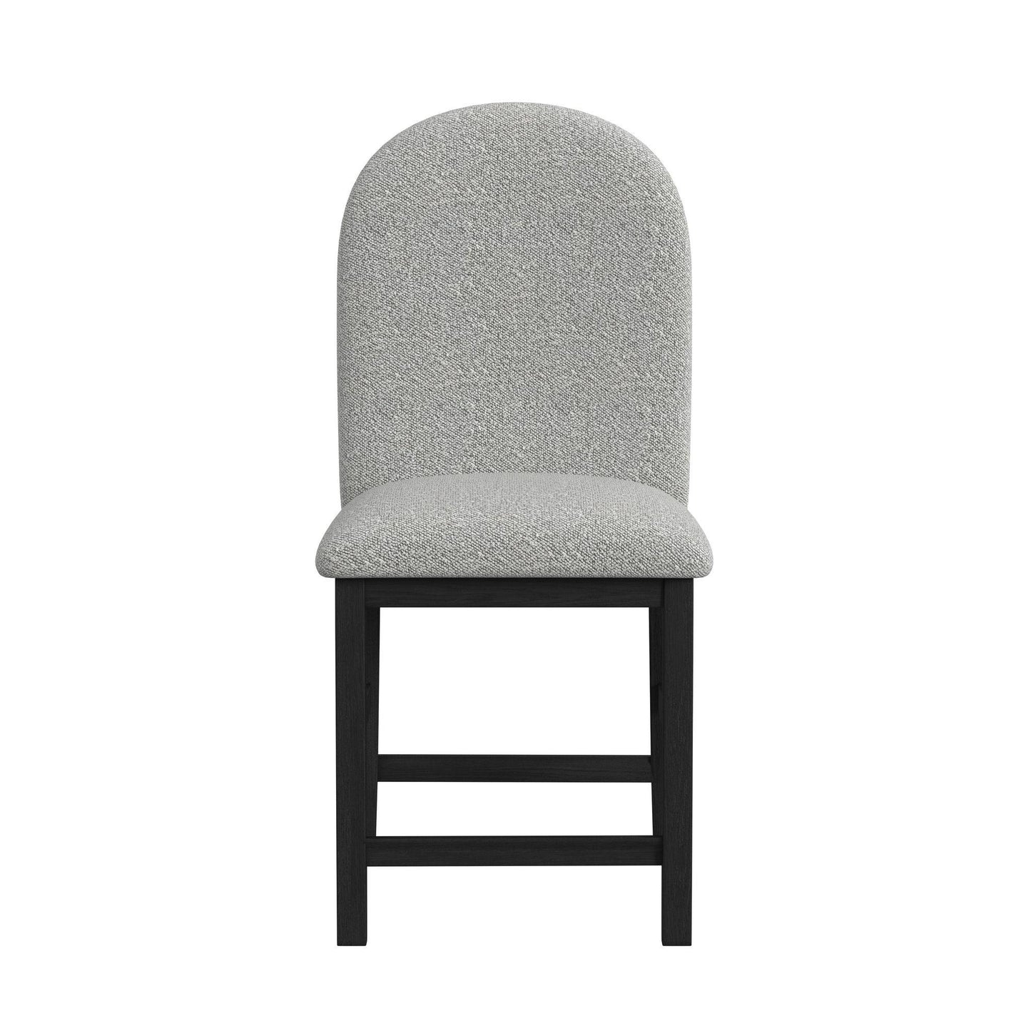  Elements International Portland D-1710-8-CST2 Round Back Counter Stool IMAGE 2