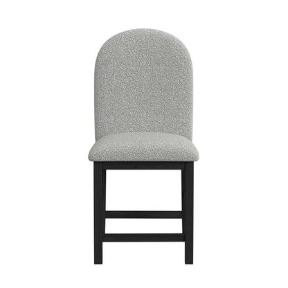  Elements International Portland D-1710-8-CST2 Round Back Counter Stool IMAGE 2