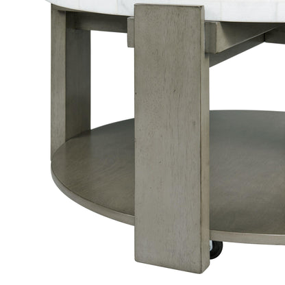  Elements International Rosamel T.17820.CT Round Coffee Table IMAGE 5