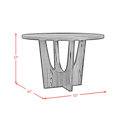  Elements International Oregon D-17380-8-CT1 Round Counter Table IMAGE 7