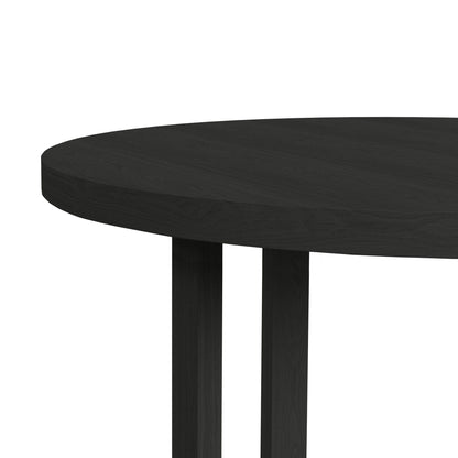  Elements International Ridgemont D-14440-8W-RDT Round Dining Table IMAGE 6
