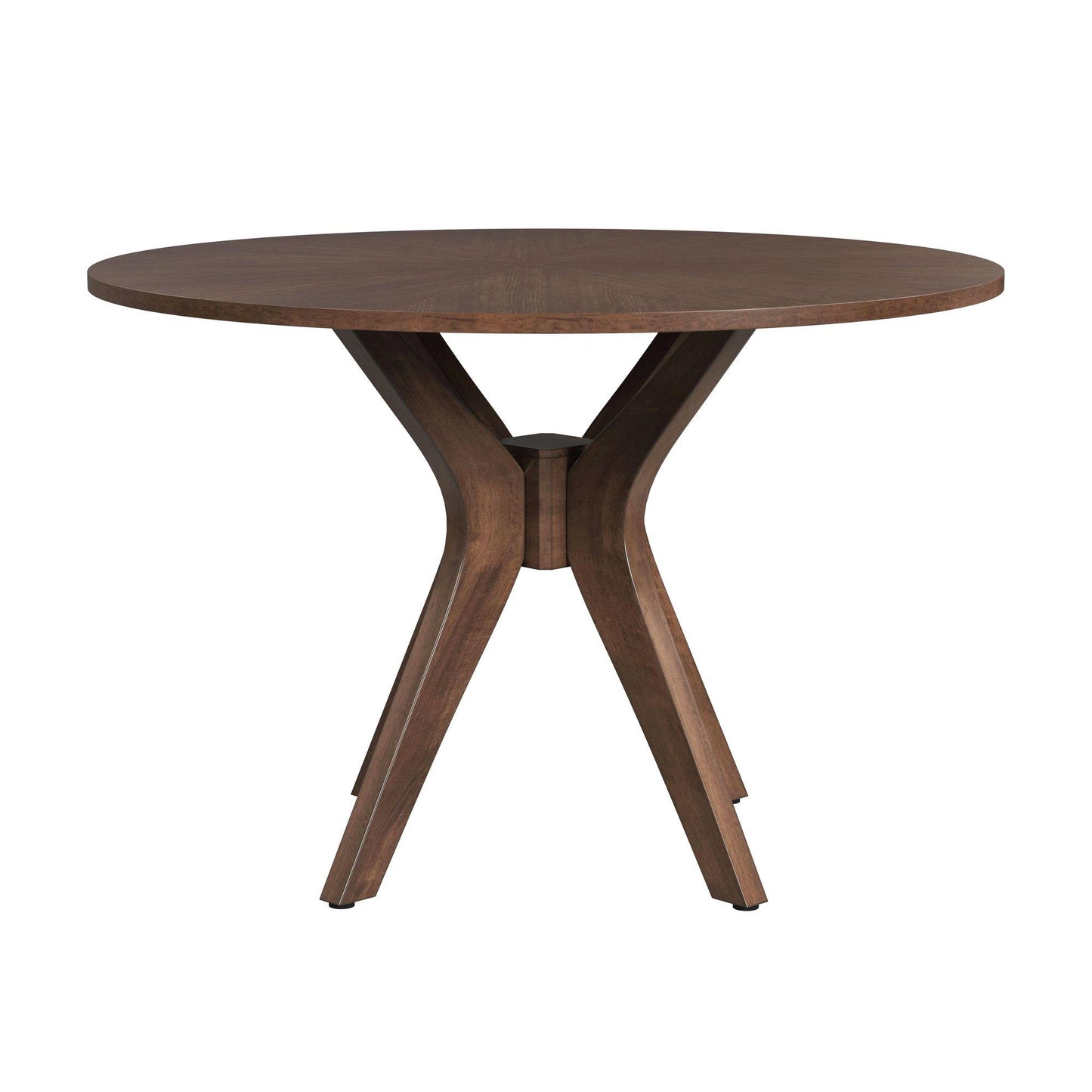  Elements International Santa Barbara D-16550-5-RDT Round Dining Table IMAGE 2