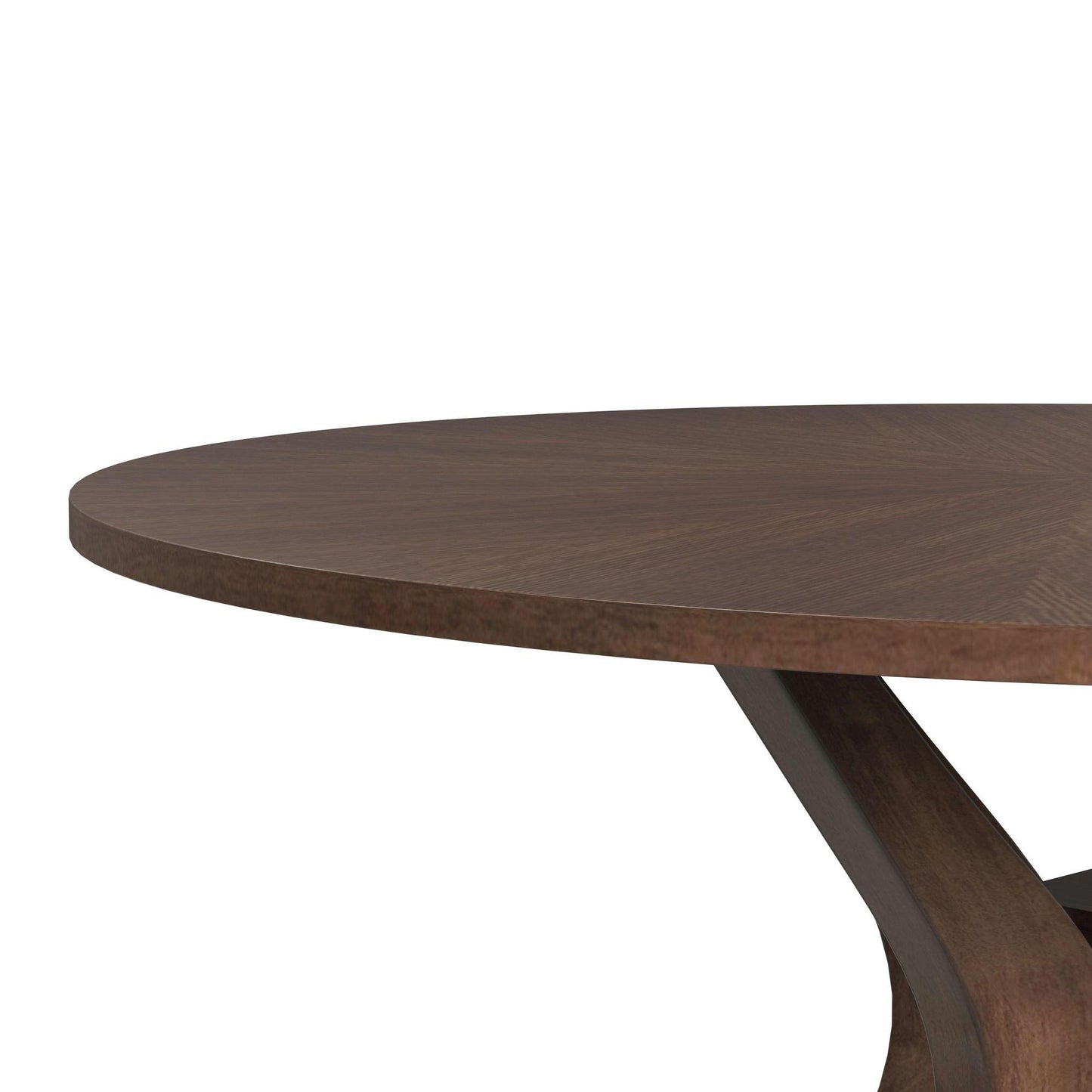  Elements International Santa Barbara D-16550-5-RDT Round Dining Table IMAGE 9