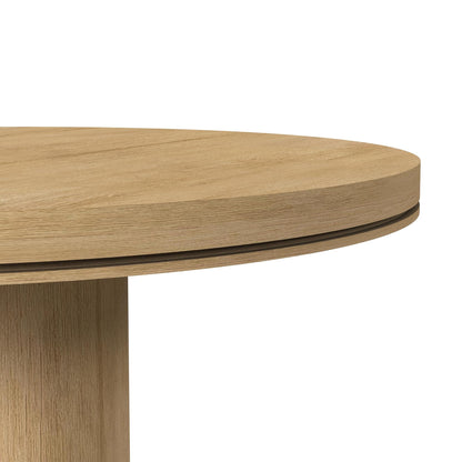  Elements International Rosalie D-16860-6-RDT Round Dining Table IMAGE 4