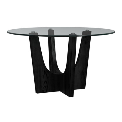  Elements International Oregon D-17380-8-DT3 Round Dining Table IMAGE 1