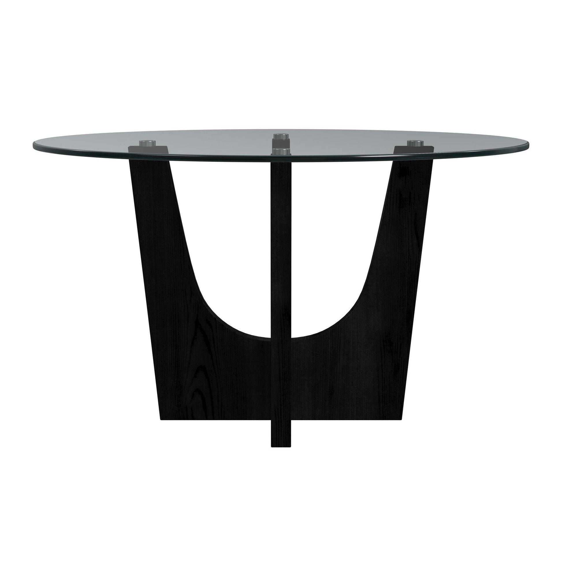  Elements International Oregon D-17380-8-DT3 Round Dining Table IMAGE 2