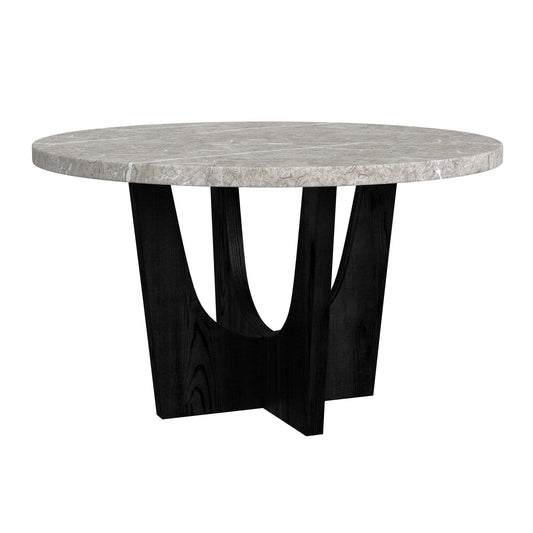  Elements International Oregon D-17380-8-DT2 Round Dining Table IMAGE 1