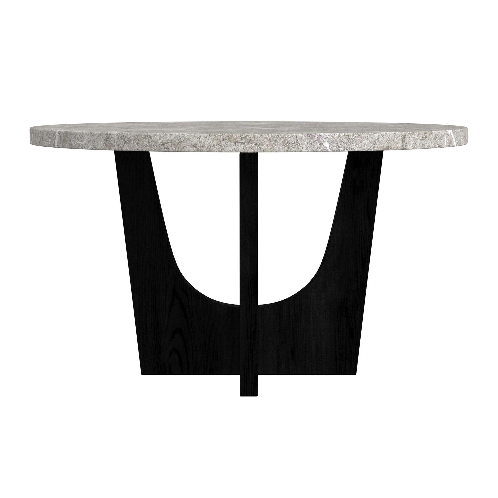  Elements International Oregon D-17380-8-DT2 Round Dining Table IMAGE 2