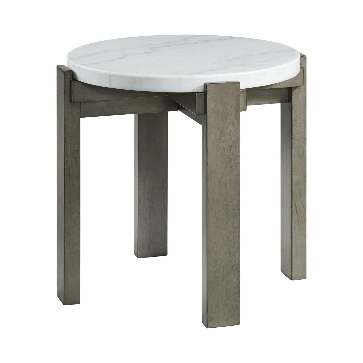  Elements International Rosamel T.17820.ET Round End Table IMAGE 1