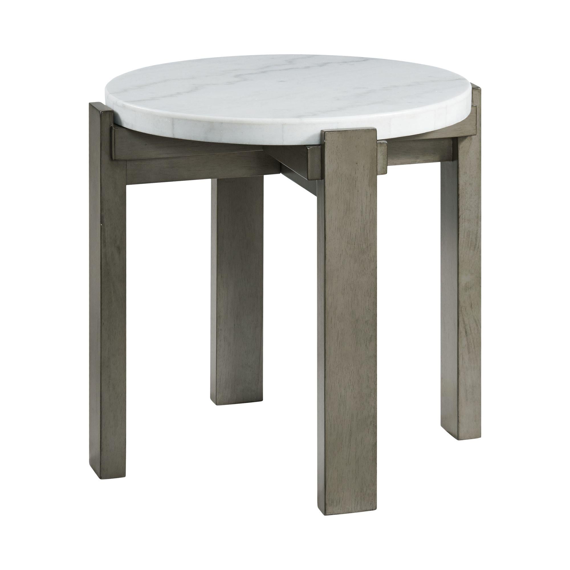  Elements International Rosamel T.17820.ET Round End Table IMAGE 1