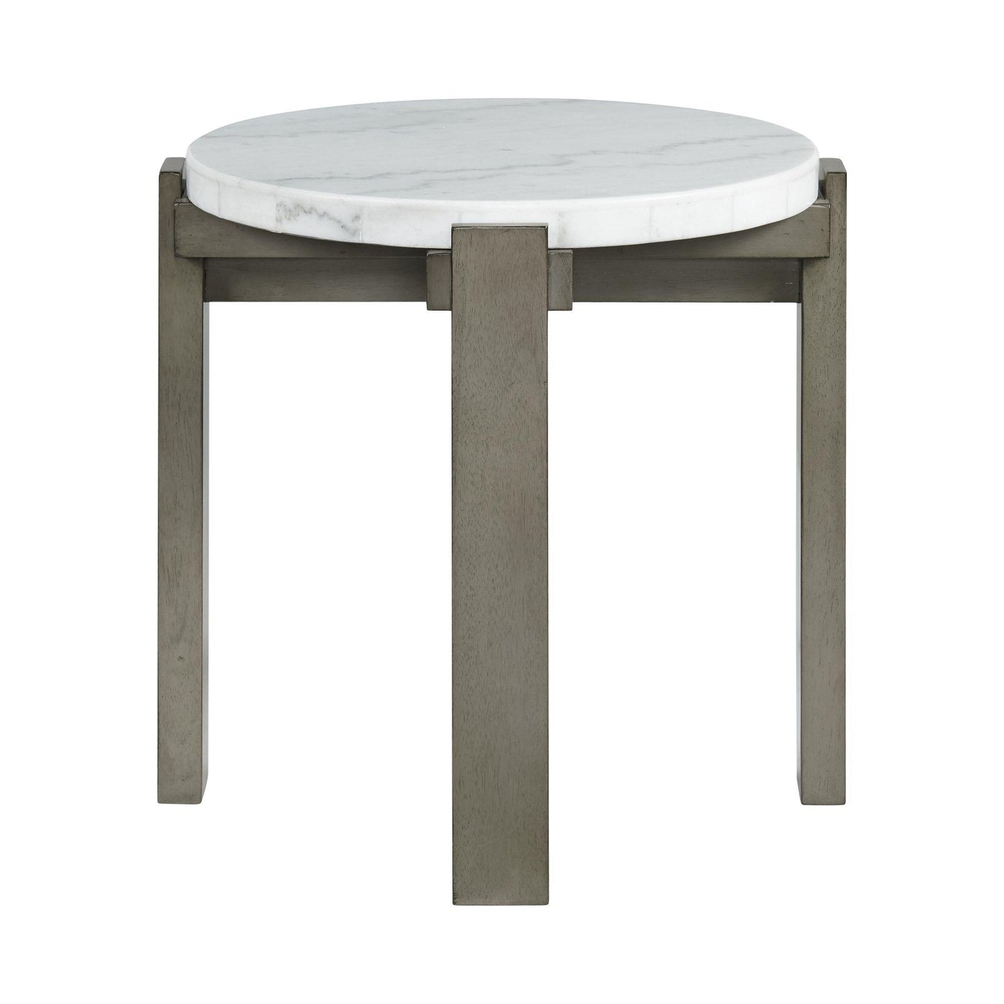  Elements International Rosamel T.17820.ET Round End Table IMAGE 2