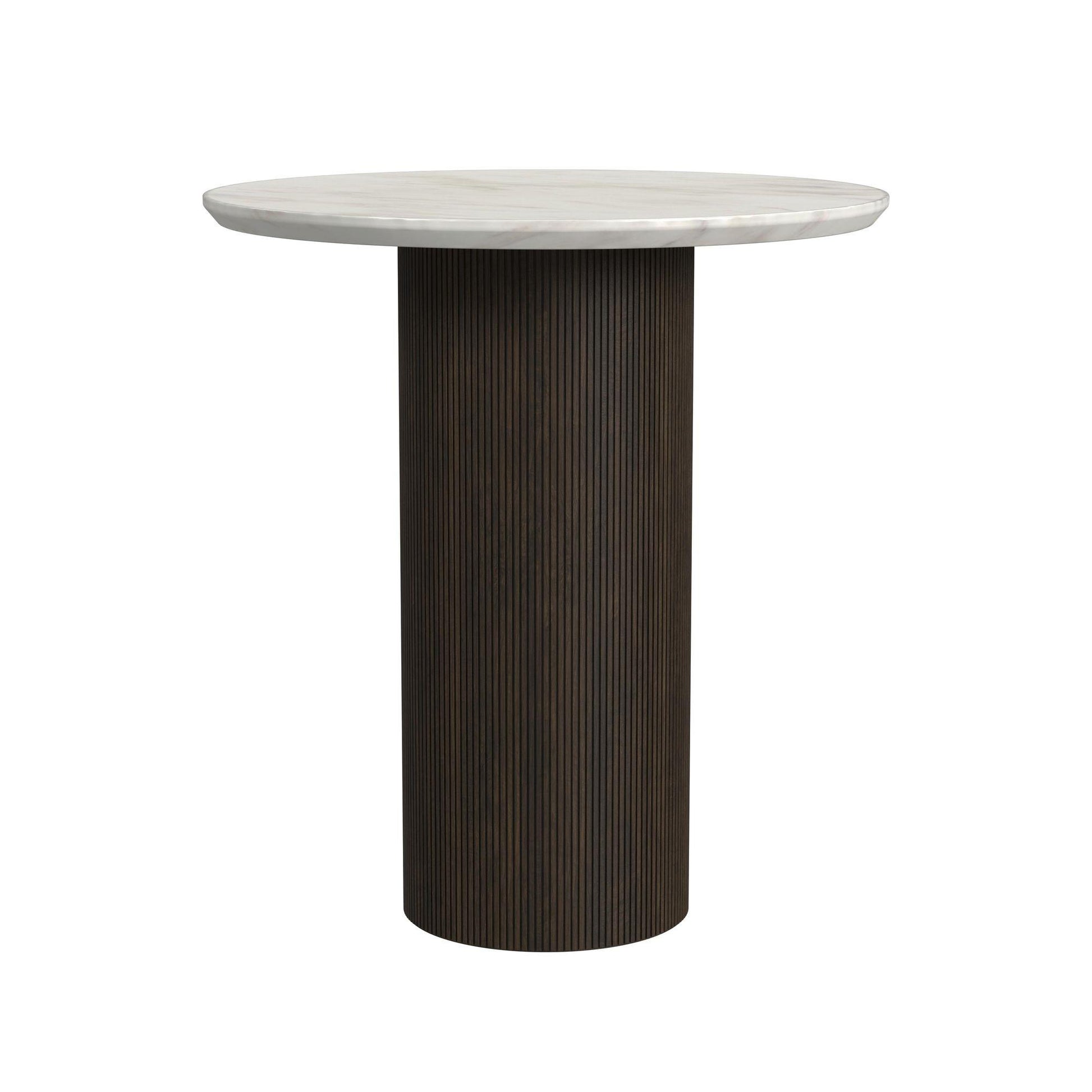  Elements International Sylvie T-16000-5-RET Round End Table IMAGE 1