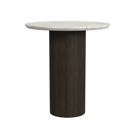  Elements International Sylvie T-16000-5-RET Round End Table IMAGE 1
