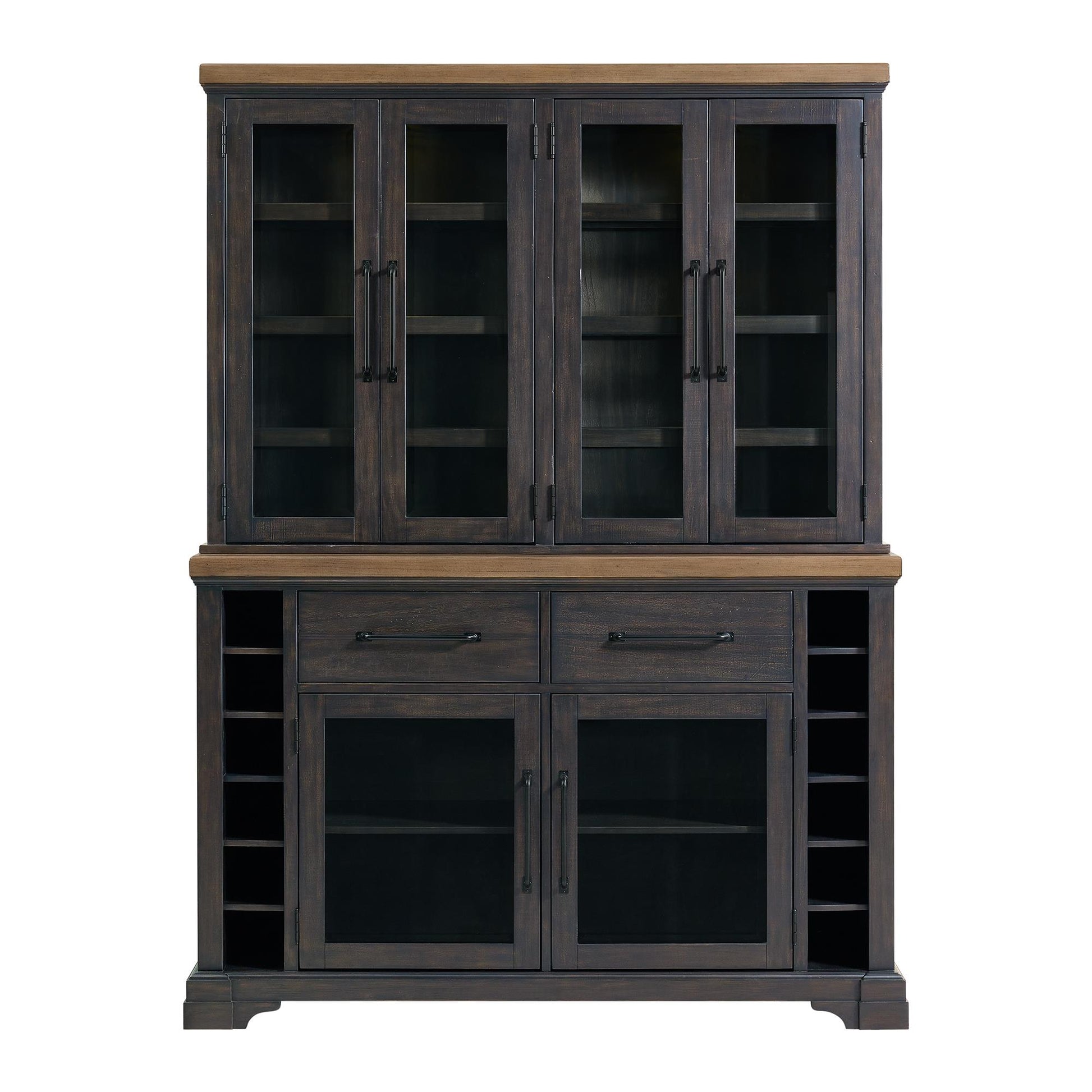  Elements International Montrose D-16670-8-SVHT Server And Hutch IMAGE 2