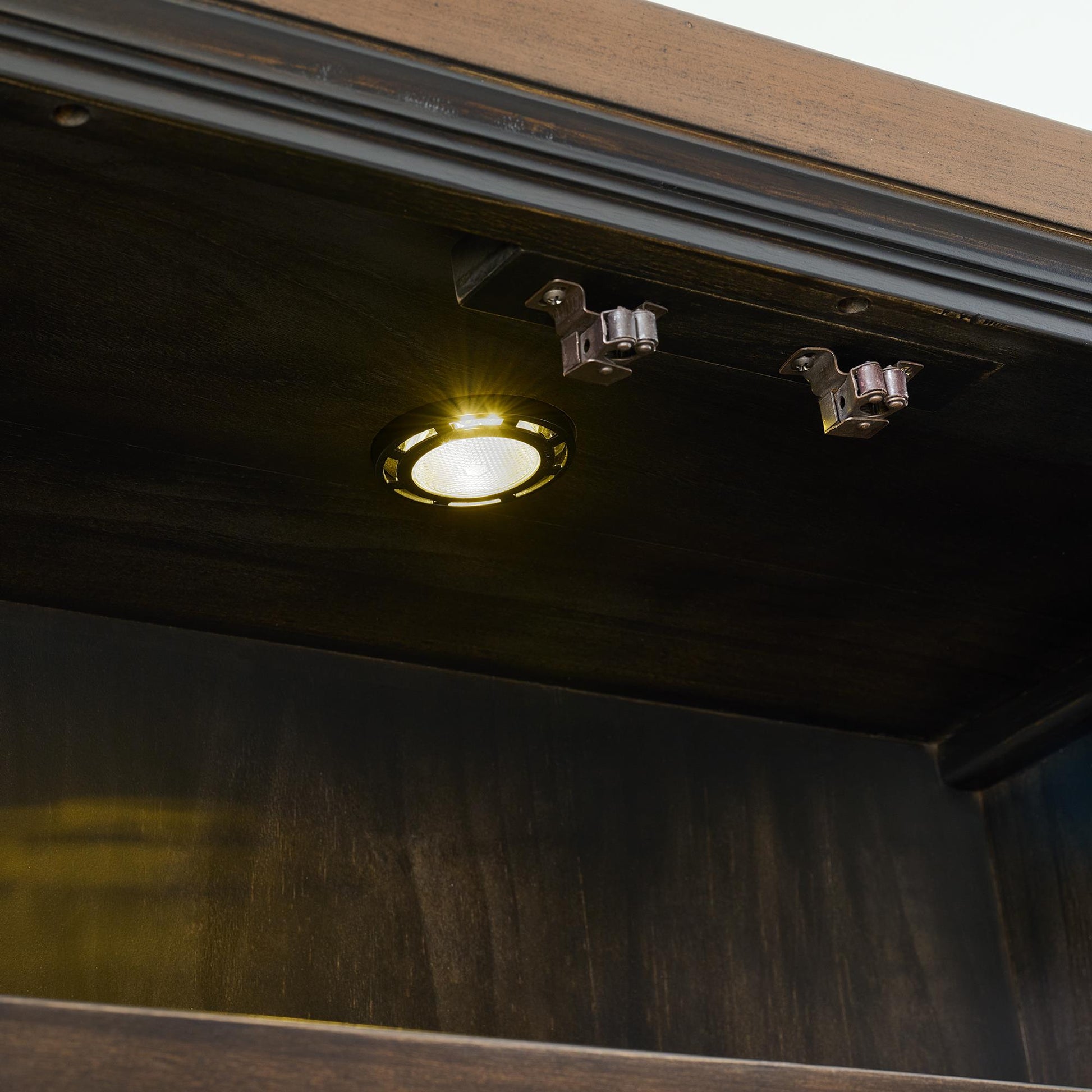  Elements International Montrose D-16670-8-SVHT Server And Hutch IMAGE 7