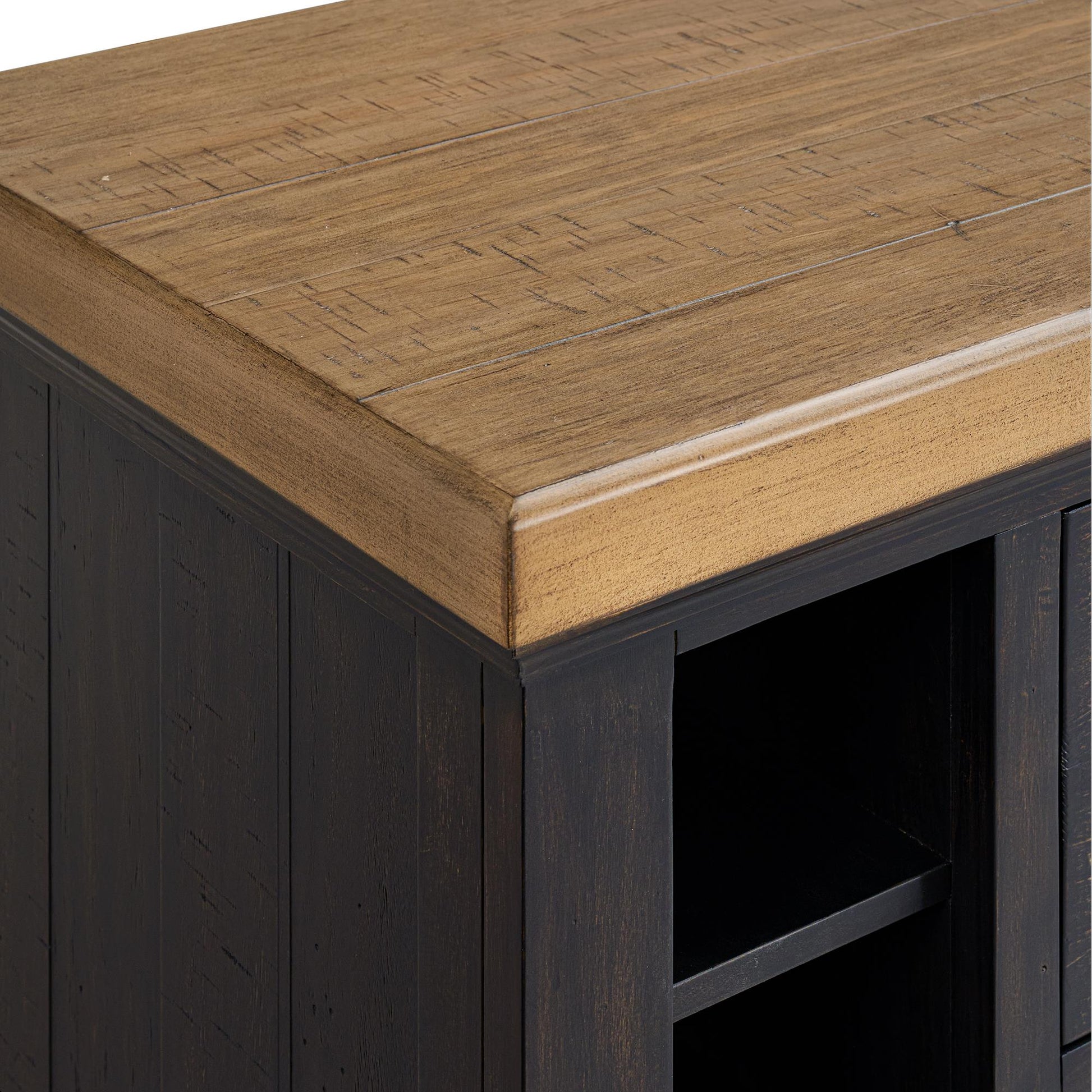  Elements International Montrose D-16670-8-SVHT Server And Hutch IMAGE 9