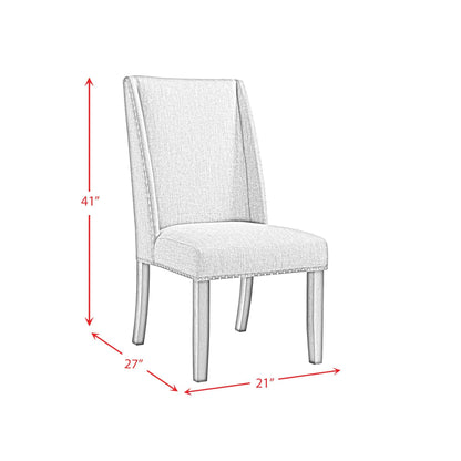  Elements International Everdeen D-4930-7-SC Side Chair IMAGE 10