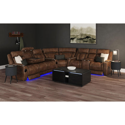  Elements International Halo T-18400-8-CTFS Smart Coffee Table IMAGE 5