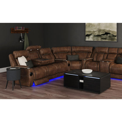  Elements International Halo T-18400-8-CTFS Smart Coffee Table IMAGE 6